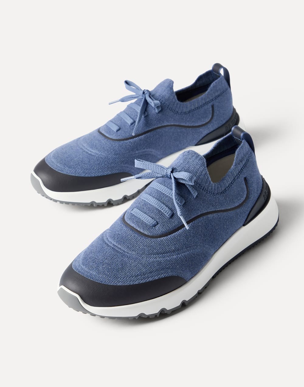 Knit runners Blue Man - Brunello Cucinelli
