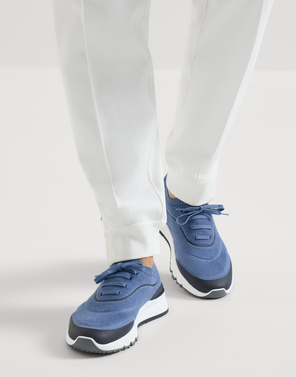 Knit runners Blue Man - Brunello Cucinelli