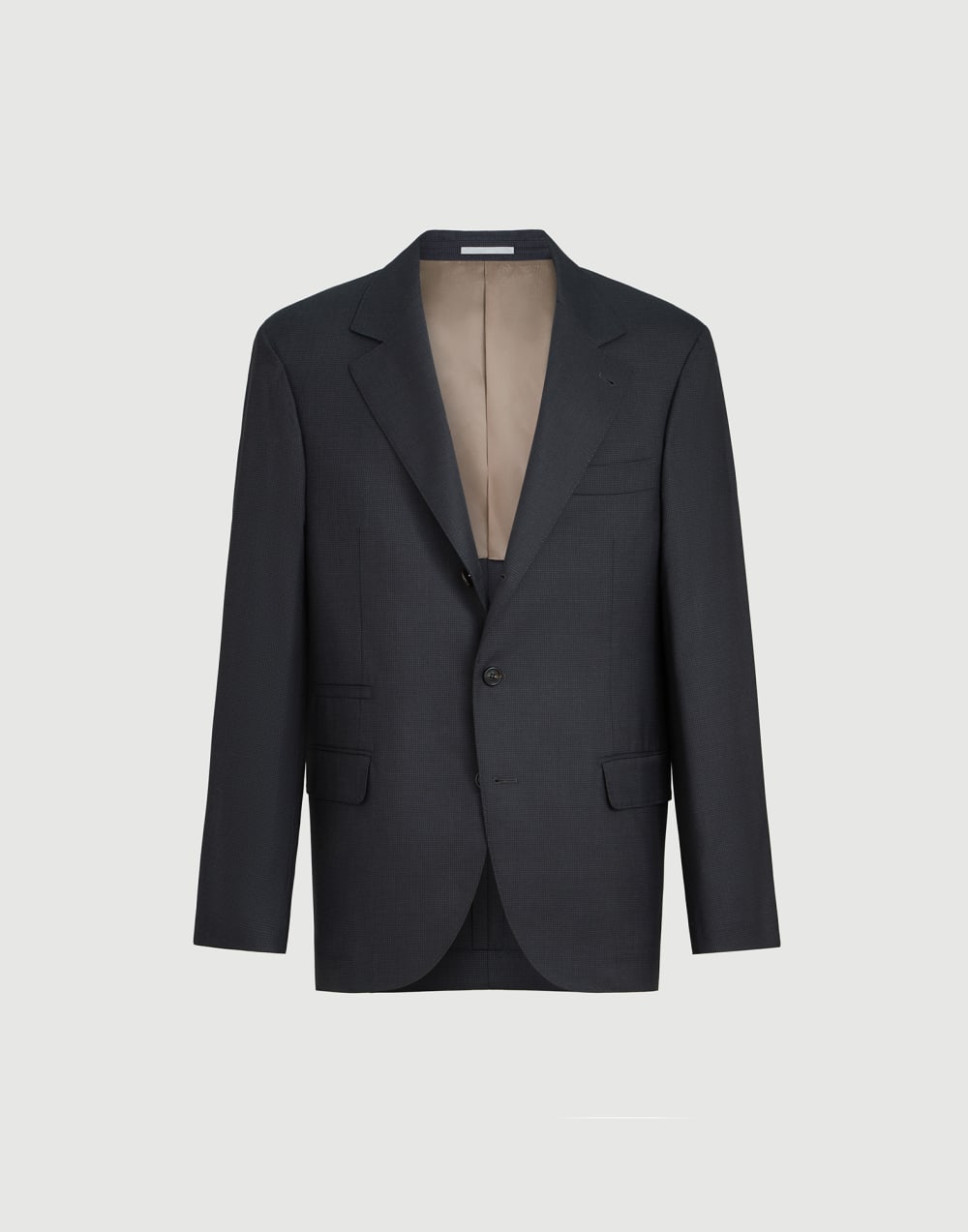 Houndstooth blazer Anthracite Man - Brunello Cucinelli