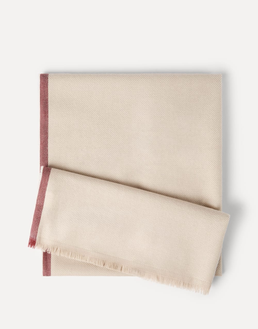 Wool and cashmere scarf Sand Man - Brunello Cucinelli