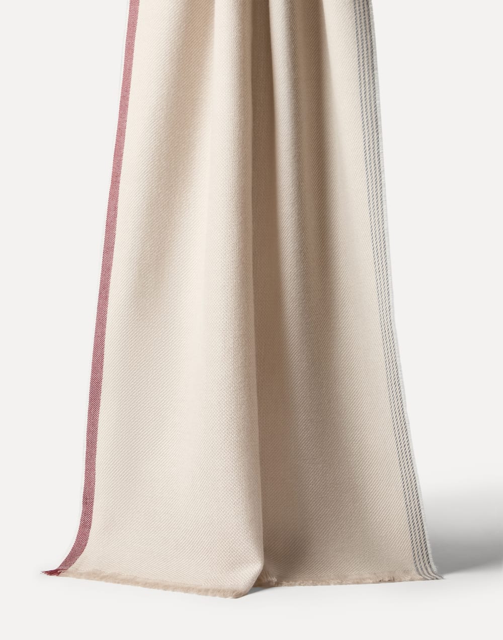 Wool and cashmere scarf Sand Man - Brunello Cucinelli