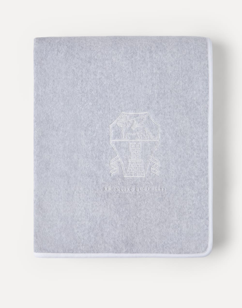 Terrycloth towel Grey Lifestyle - Brunello Cucinelli