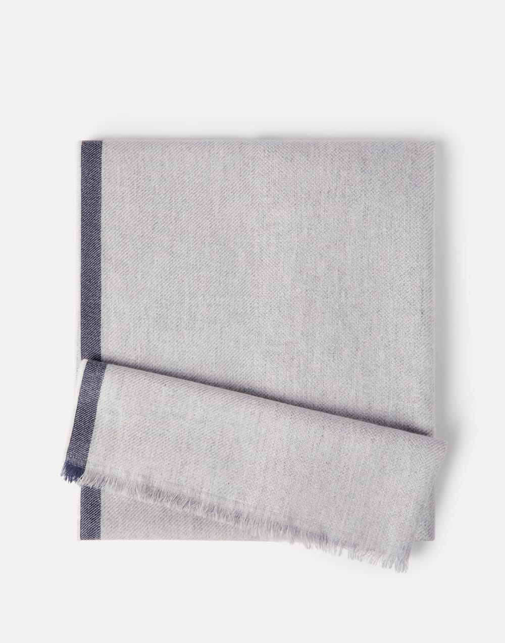 Cashmere scarf Pearl Grey Man - Brunello Cucinelli