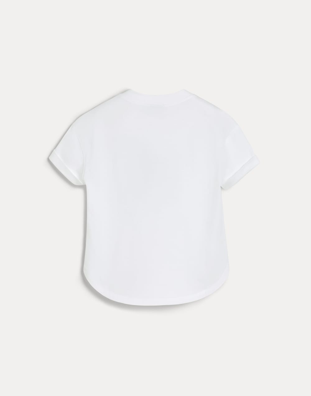 Cotton jersey T-shirt with print White Girls - Brunello Cucinelli