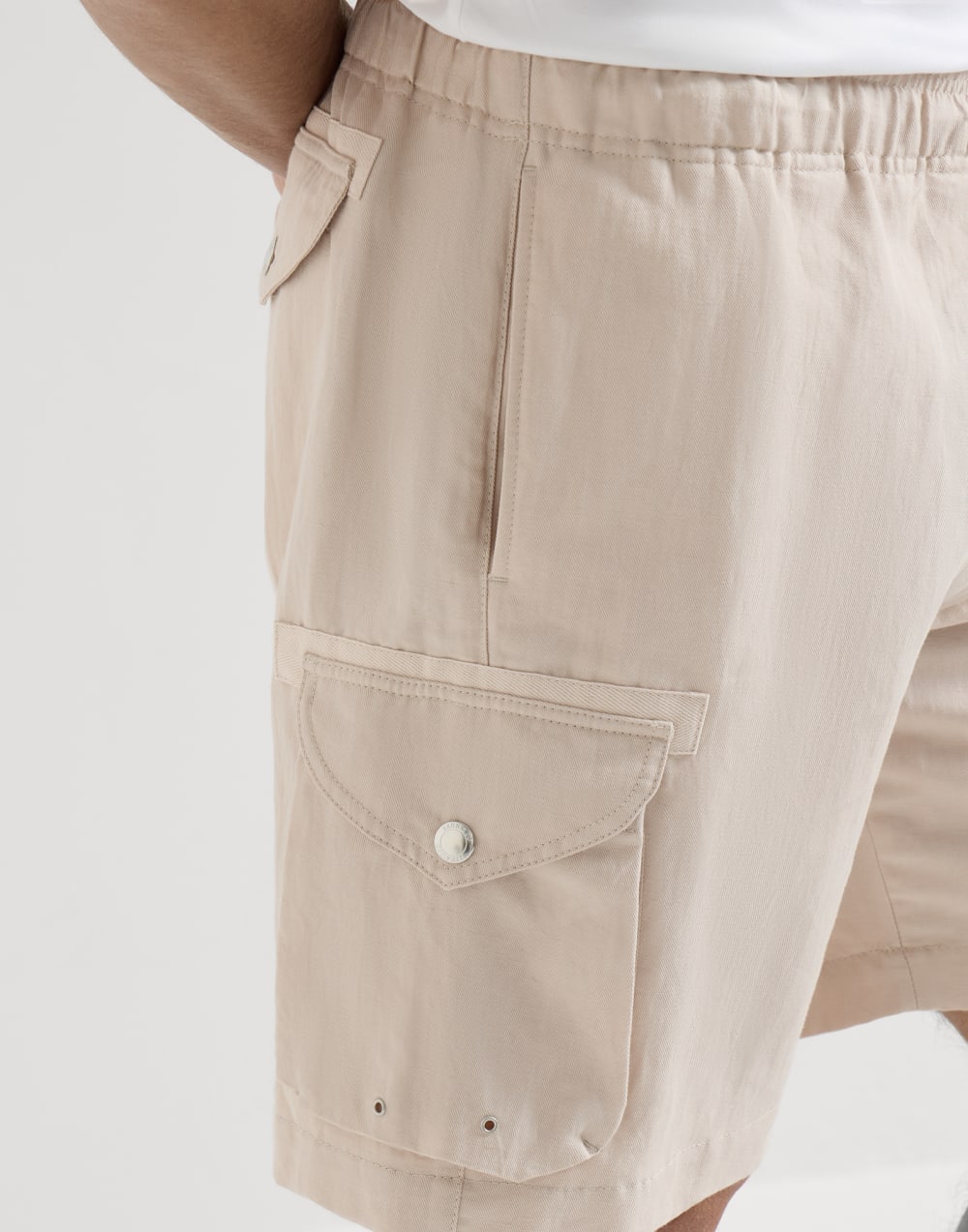 Bermuda shorts with cargo pockets Buff Man - Brunello Cucinelli