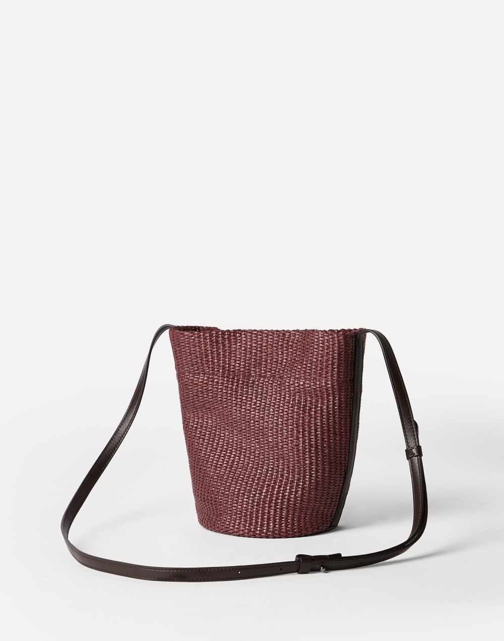 Sartorial small bucket bag Bordeaux Woman - Brunello Cucinelli