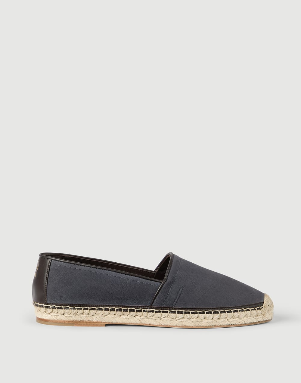 Espadrilles aus Kalbsleder Jeansblau Herren - Brunello Cucinelli