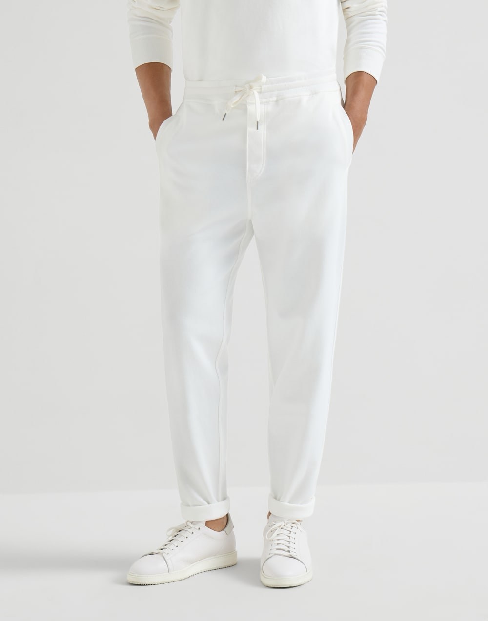 卫衣裤 白色 男款 - Brunello Cucinelli