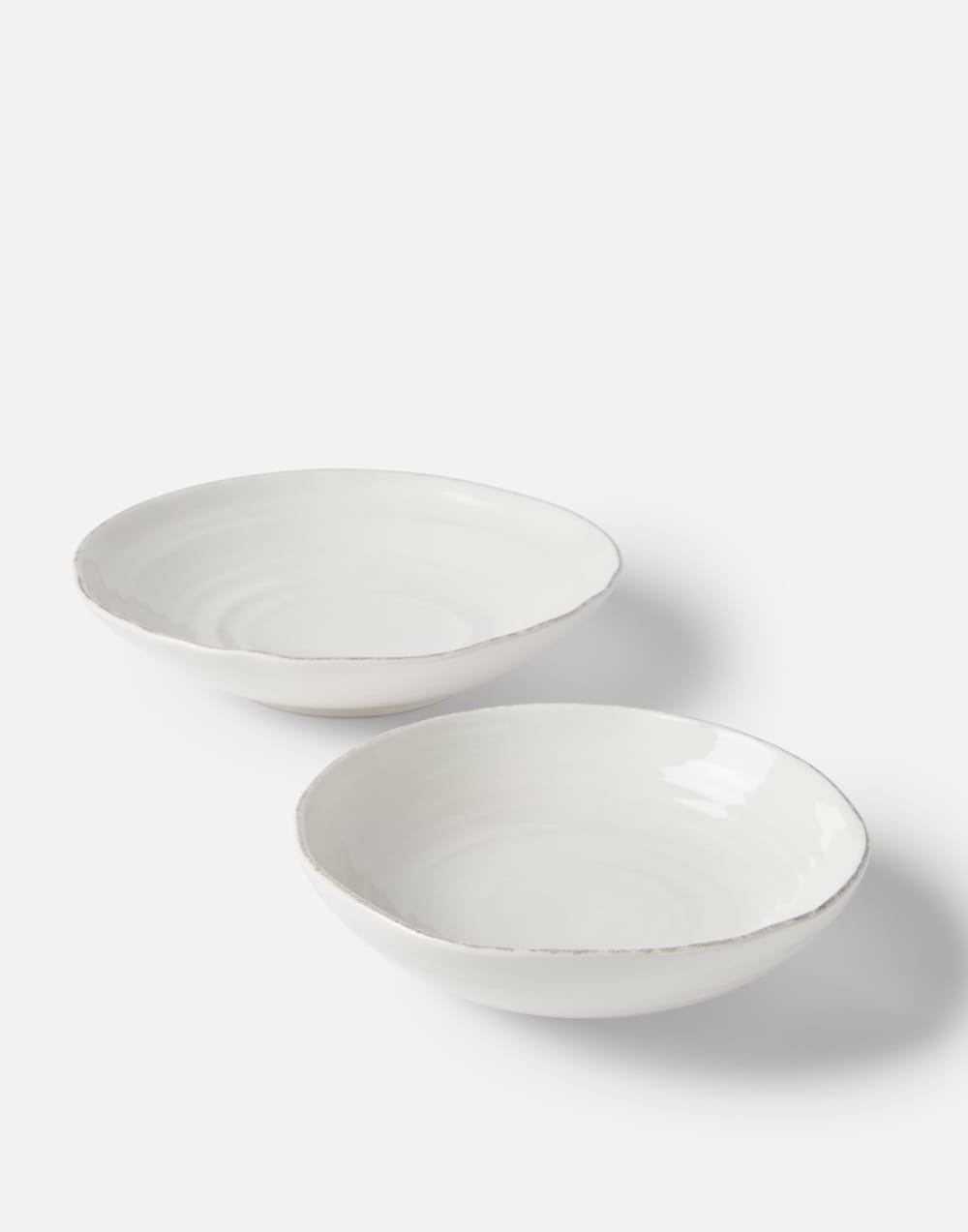 Ensemble d’assiettes creuses Lait Lifestyle - Brunello Cucinelli