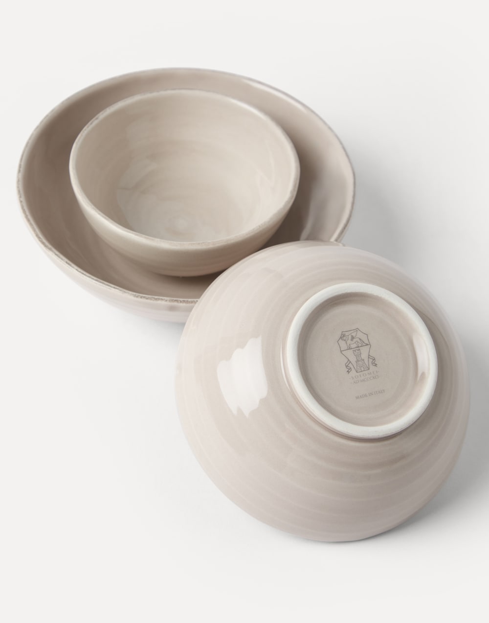 3피스 볼 세트 브라운 라이프스타일 - Brunello Cucinelli