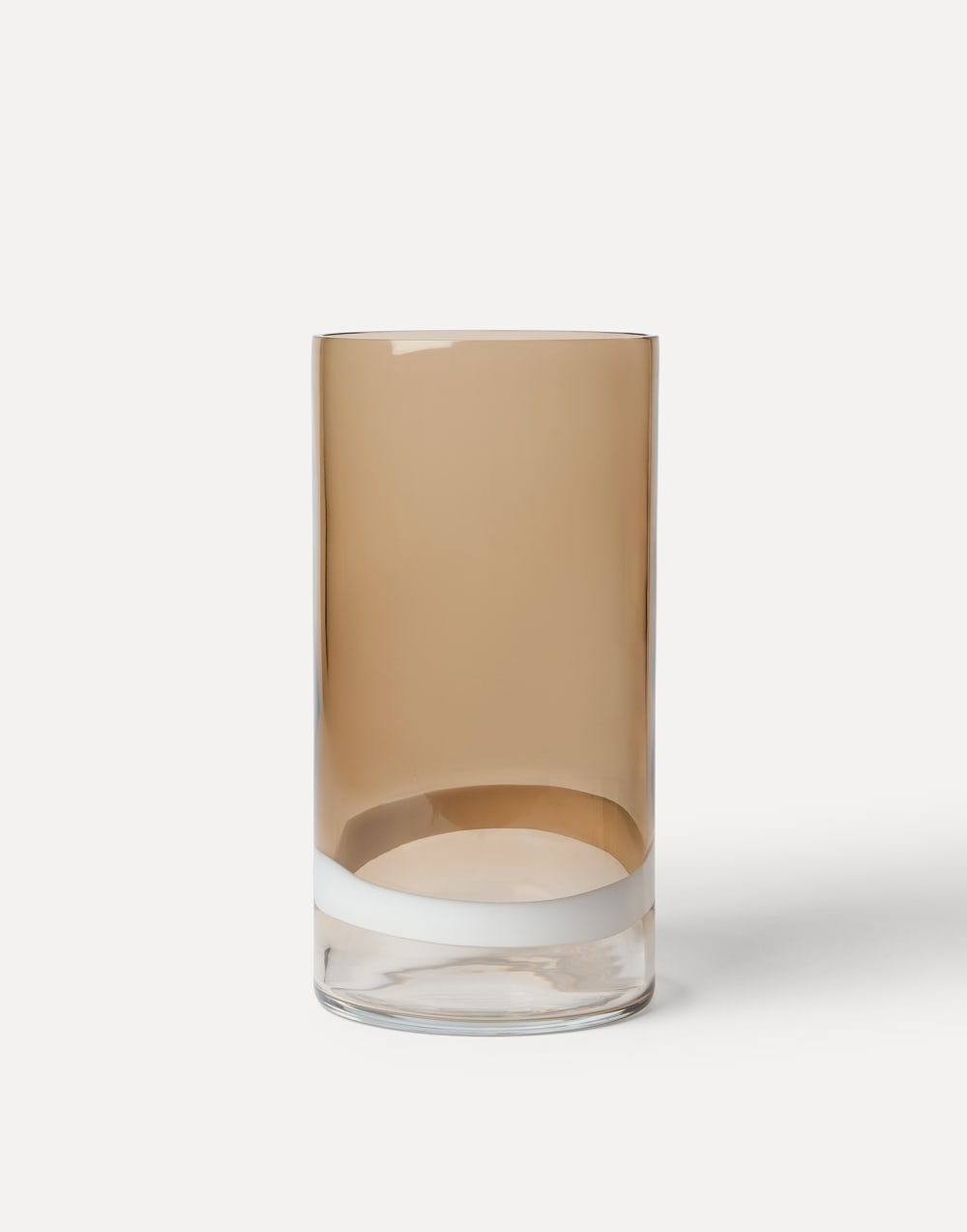 무라노 유리 스트라이프 화병 내추럴 라이프스타일 - Brunello Cucinelli