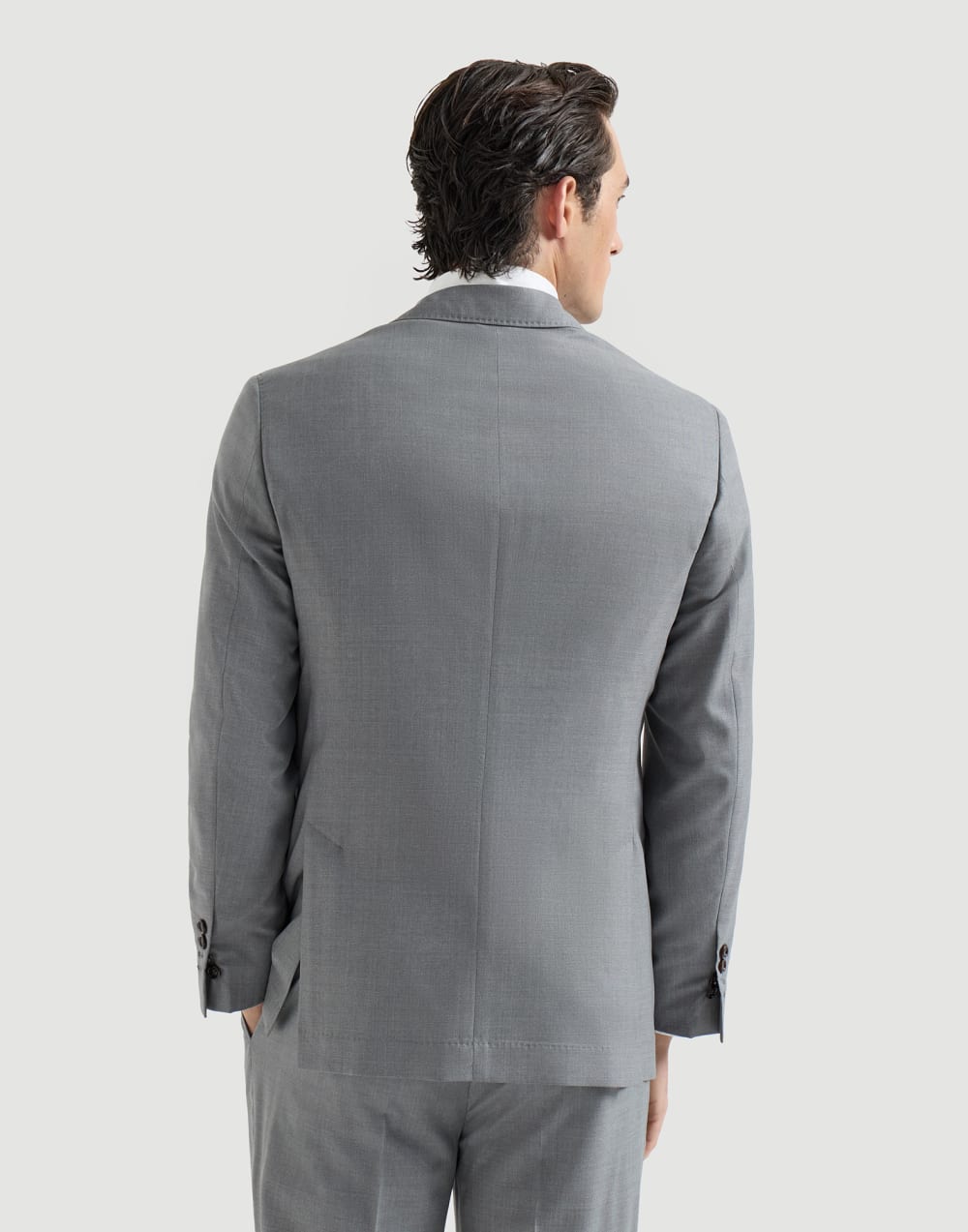 Hopsack blazer Grey Man - Brunello Cucinelli