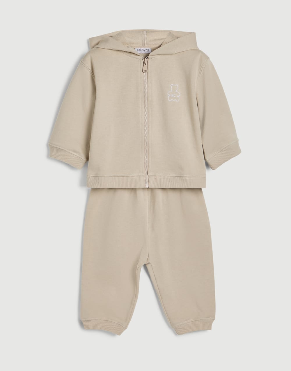 伯尼小熊幼童毛圈布套装 砂黄 幼童 - Brunello Cucinelli