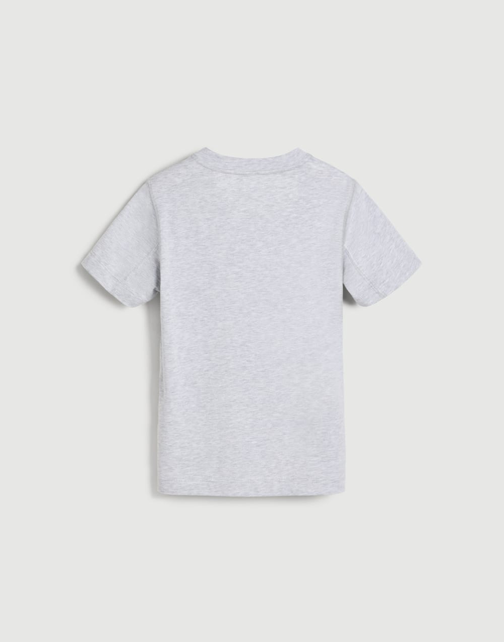 Camiseta con estampado Gris Claro Niño - Brunello Cucinelli