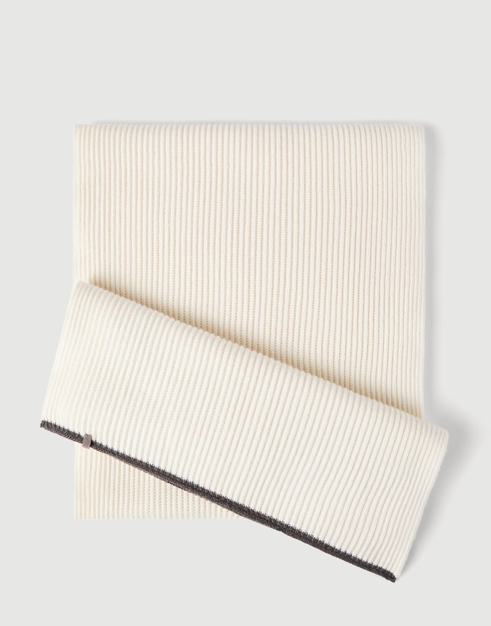 针织围巾 巴拿马色 女款 - Brunello Cucinelli