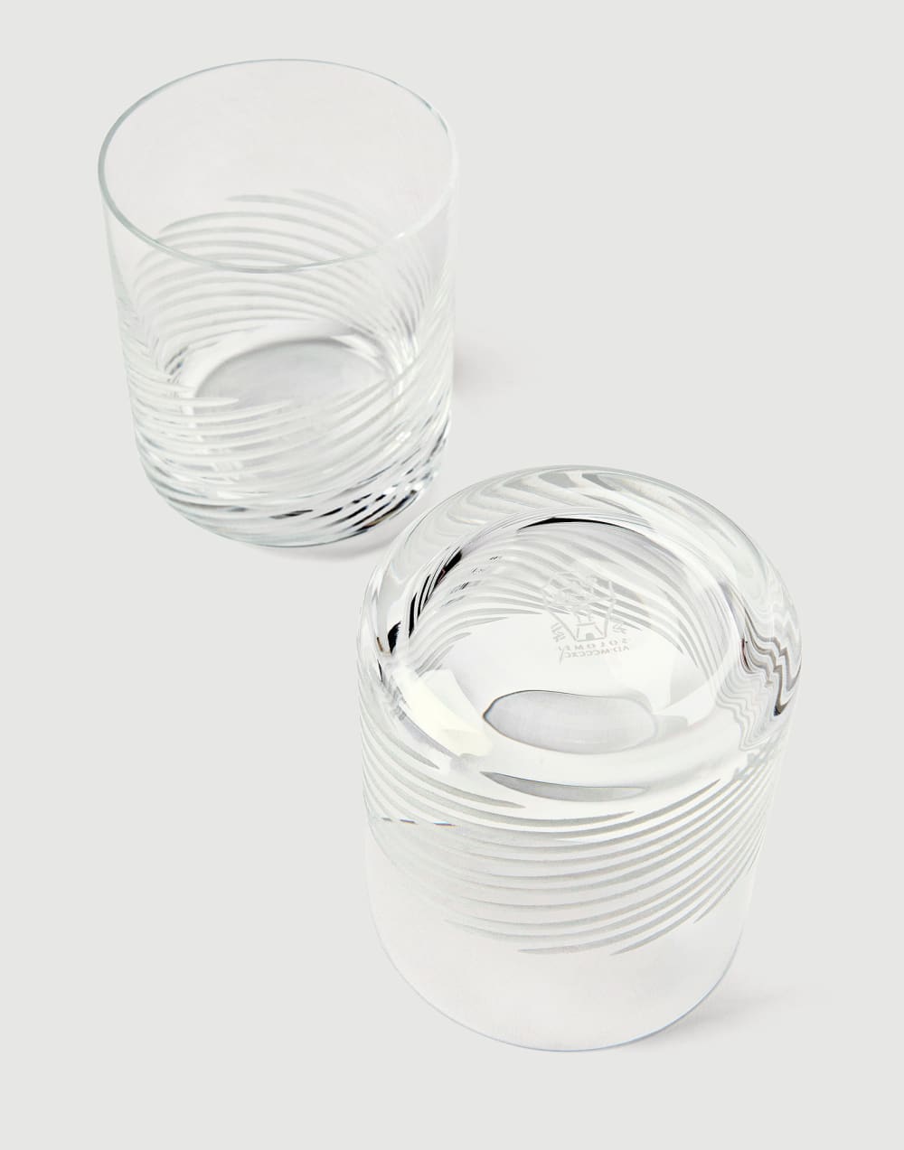 Whisky glasses in Murano glass Transparent Lifestyle - Brunello Cucinelli
