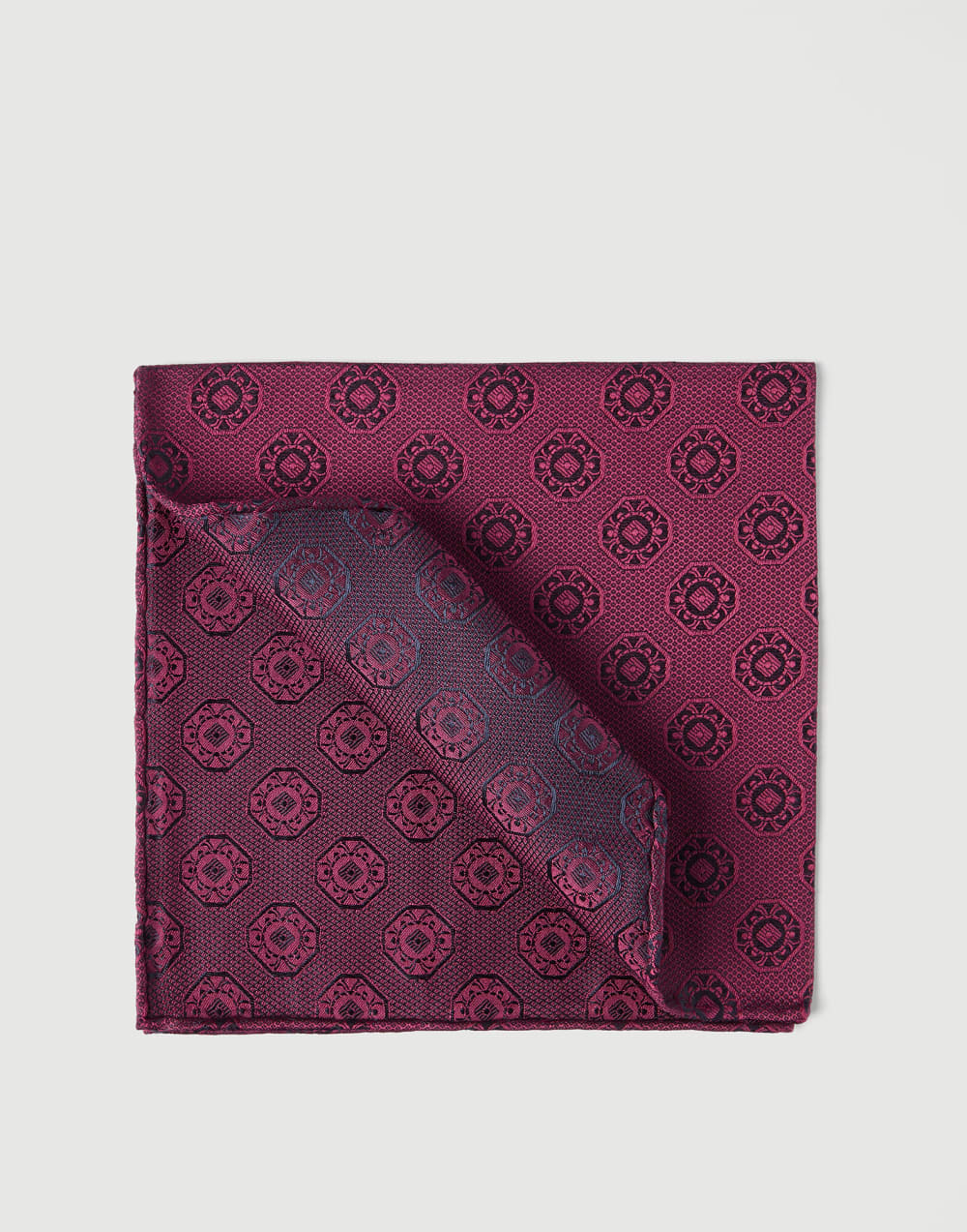 Pañuelo de bolsillo con diseño Cereza Hombre - Brunello Cucinelli