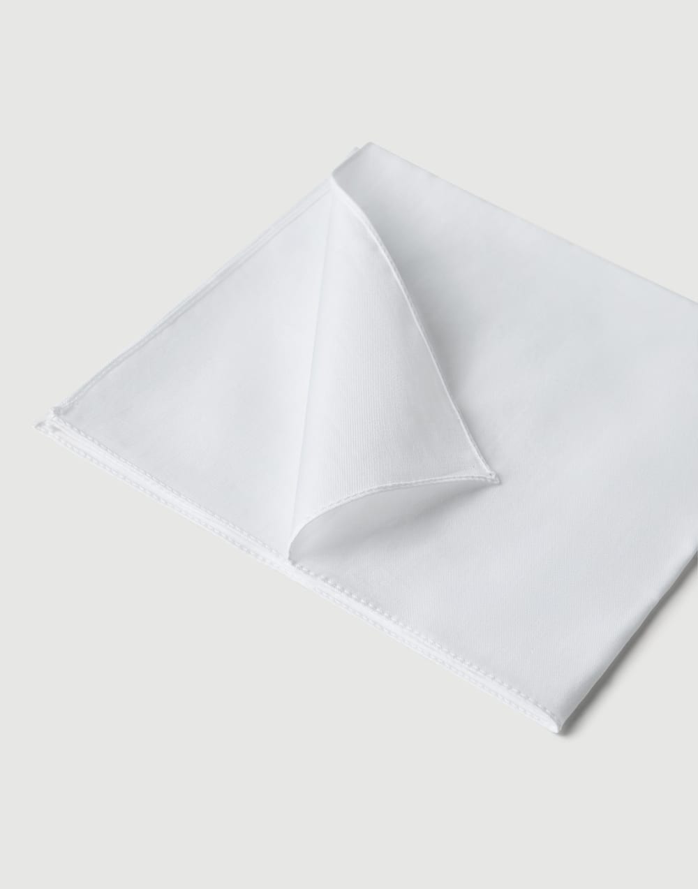 Tuxedo pocket square White Man - Brunello Cucinelli