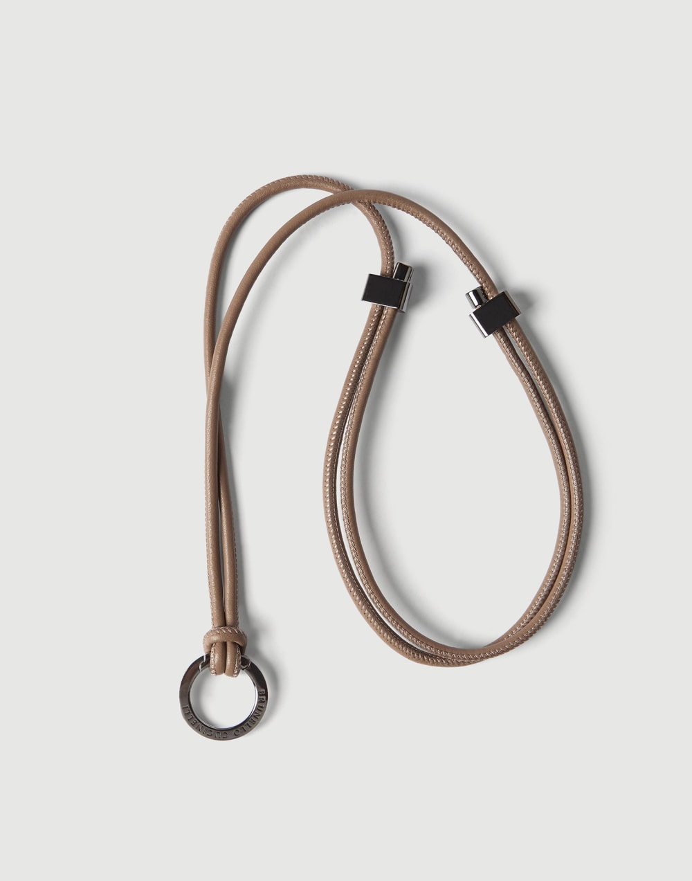 Glasses cord with monili Beige Woman - Brunello Cucinelli