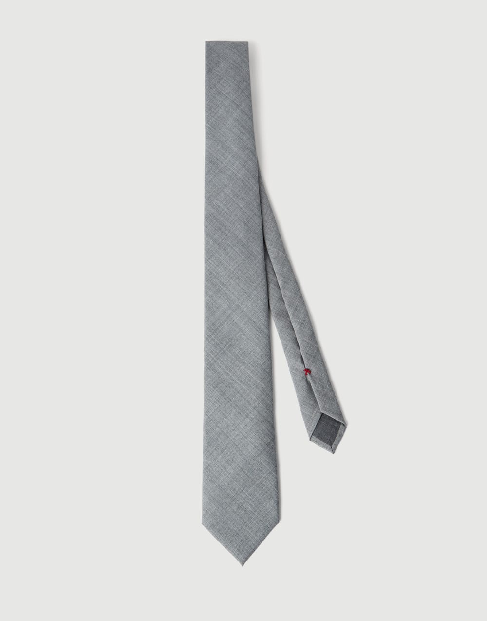 Virgin wool tie Medium Grey Man - Brunello Cucinelli