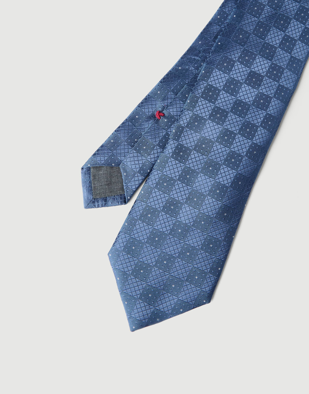 Silk tie with pattern Denim Man - Brunello Cucinelli