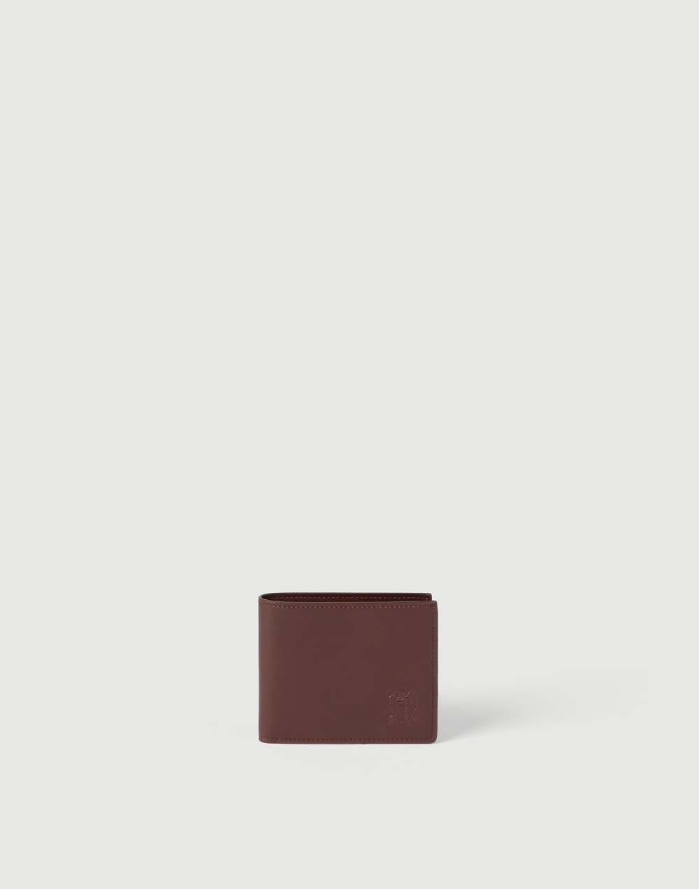 Billetero de piel de becerro Marrón Hombre - Brunello Cucinelli