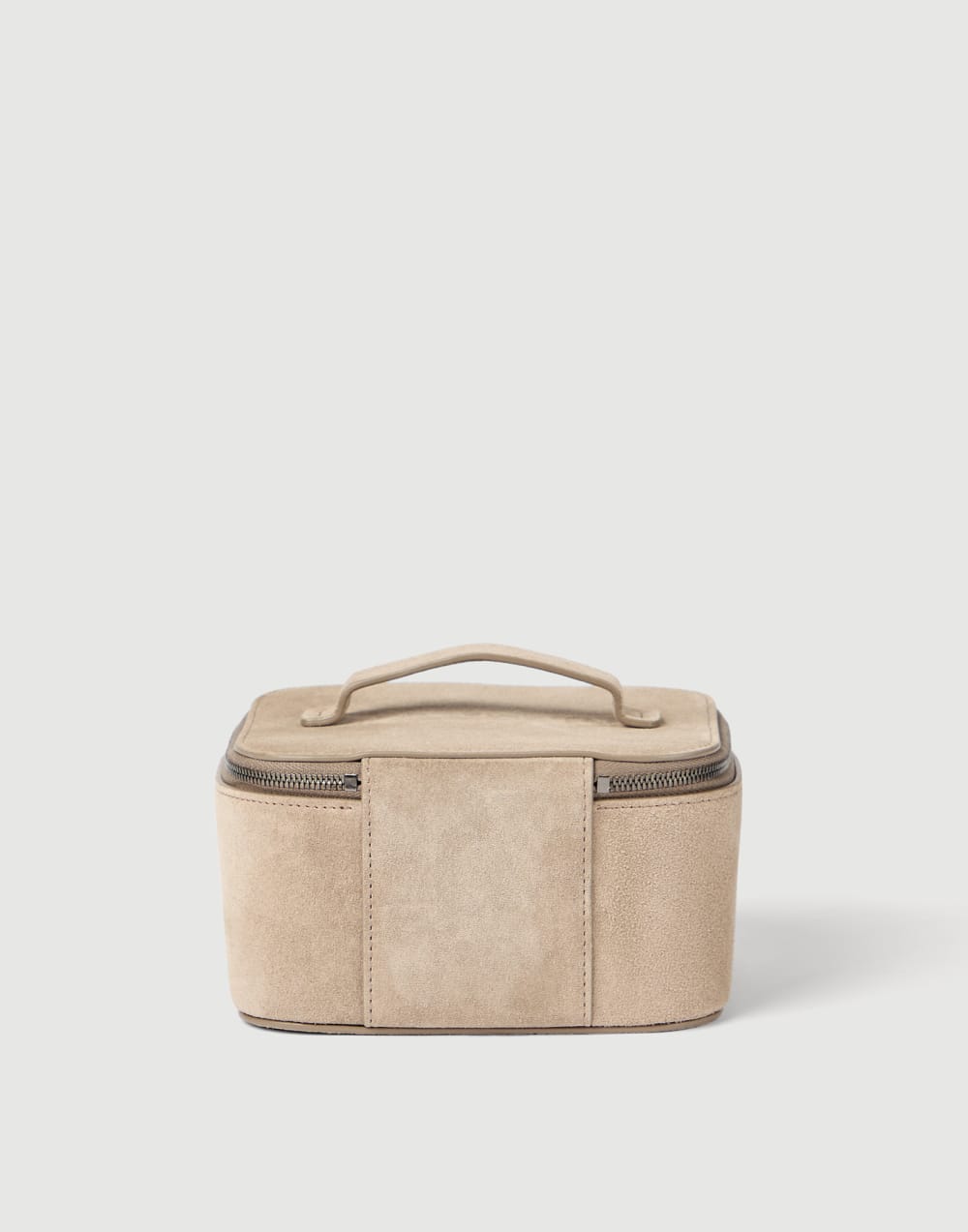Suede jewelry box Beige Woman - Brunello Cucinelli