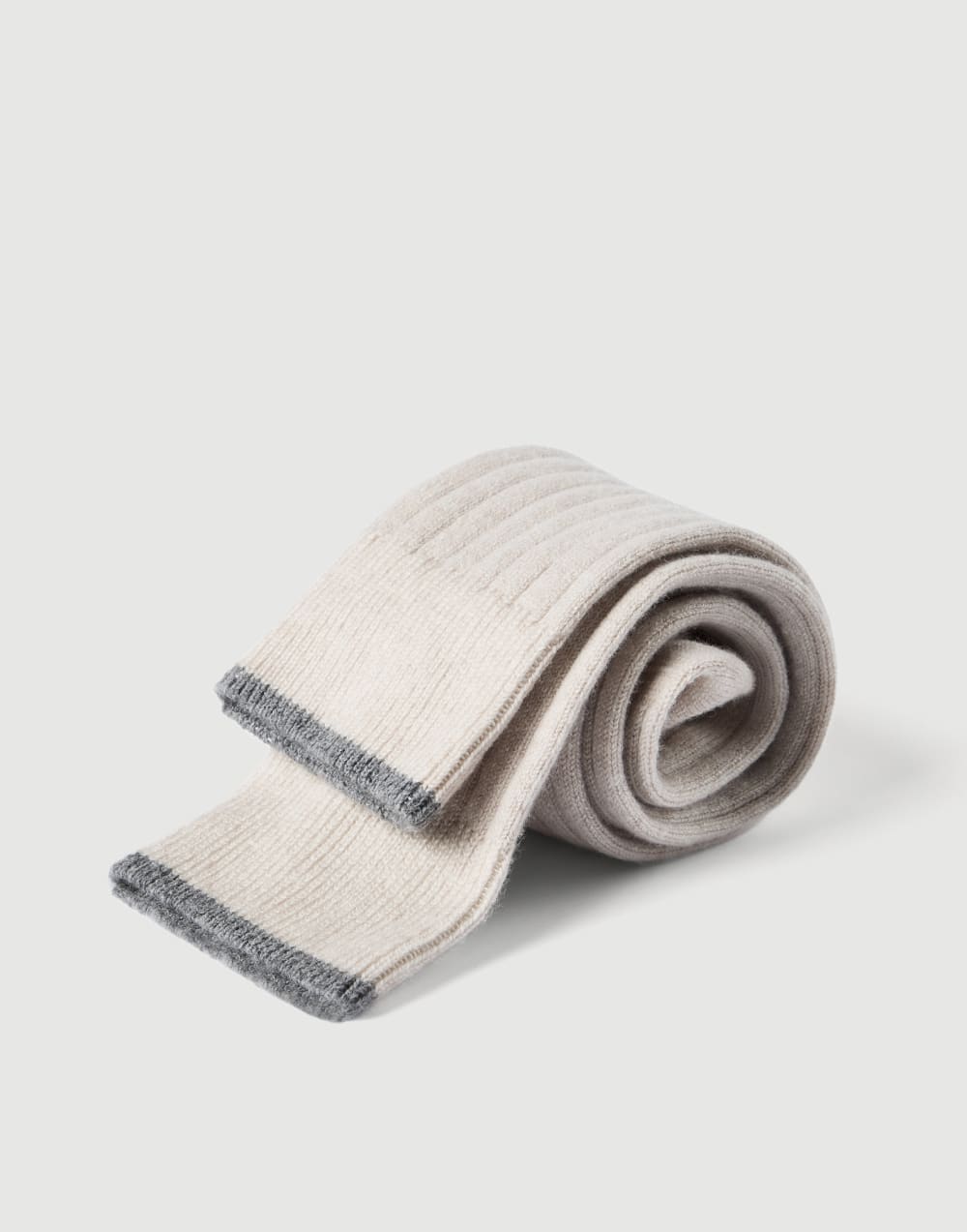 Calcetines en punto de cachemir Arena Hombre - Brunello Cucinelli