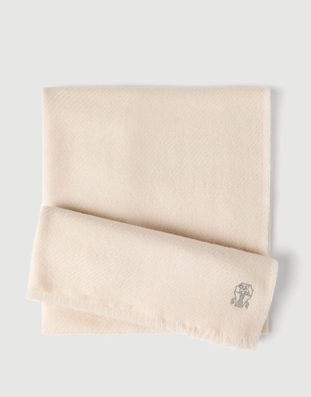 Cashmere scarf Sand Man - Brunello Cucinelli