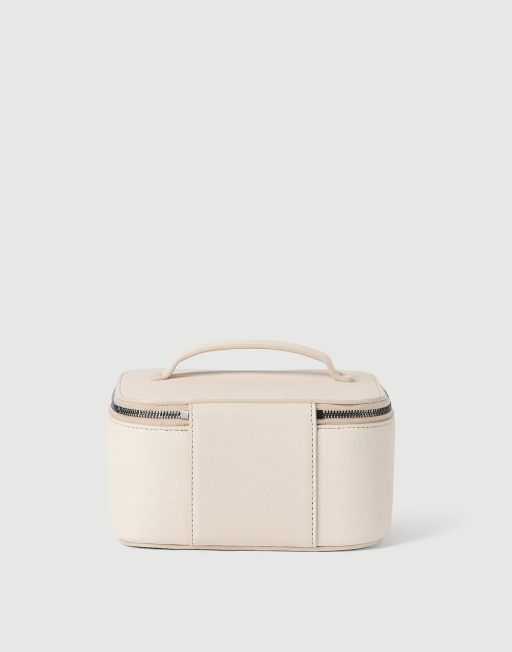 Calfskin jewelry box with monili Ivory Woman - Brunello Cucinelli