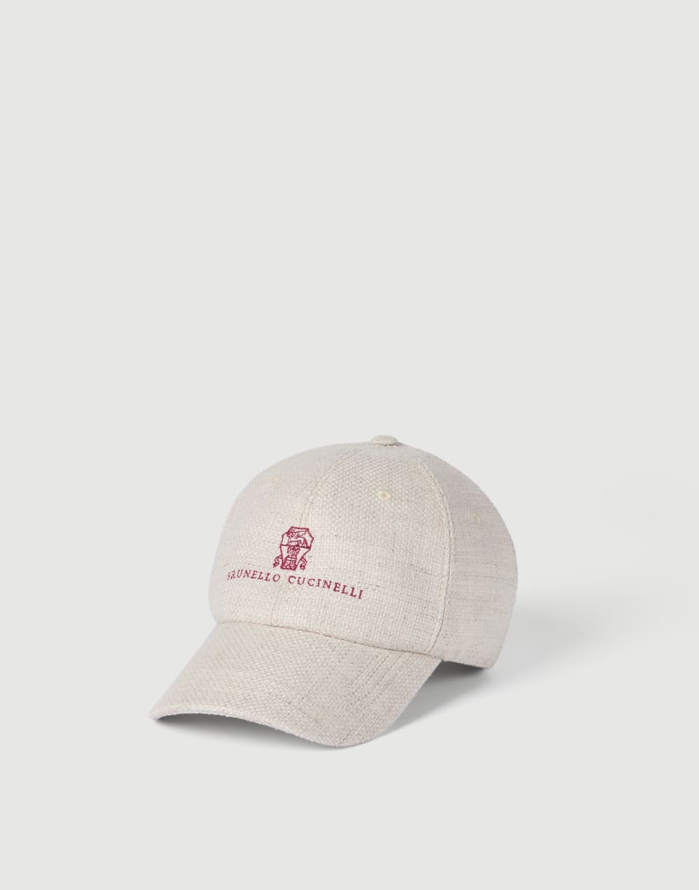 Gorra de béisbol con logotipo Natura Hombre - Brunello Cucinelli