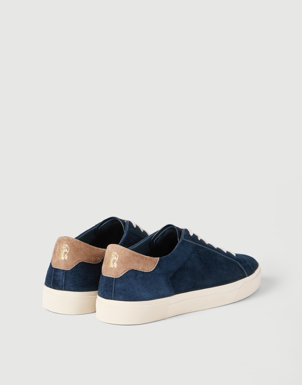 Suede sneakers Blue Man - Brunello Cucinelli
