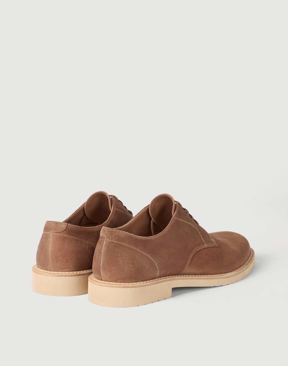 Calfskin derby Hazelnut Man - Brunello Cucinelli