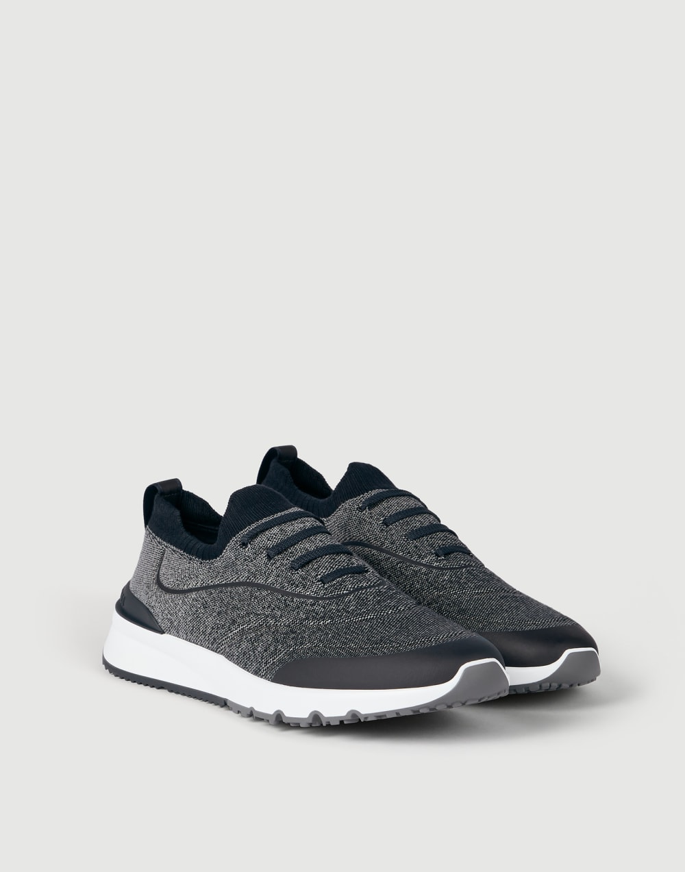 Knit runners Navy Blue Man - Brunello Cucinelli