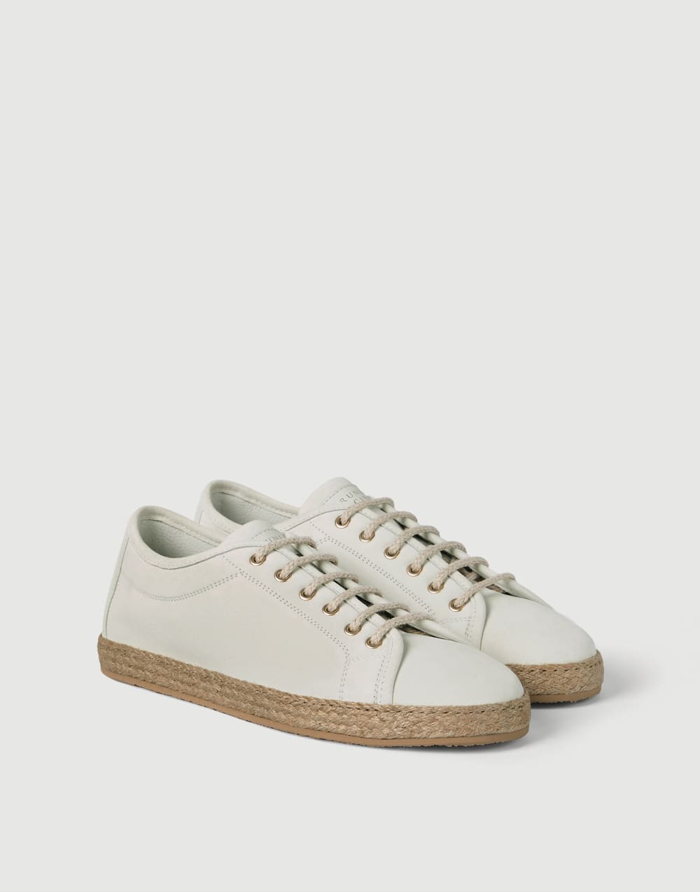 Reversed calfskin Derbies Panama Man - Brunello Cucinelli