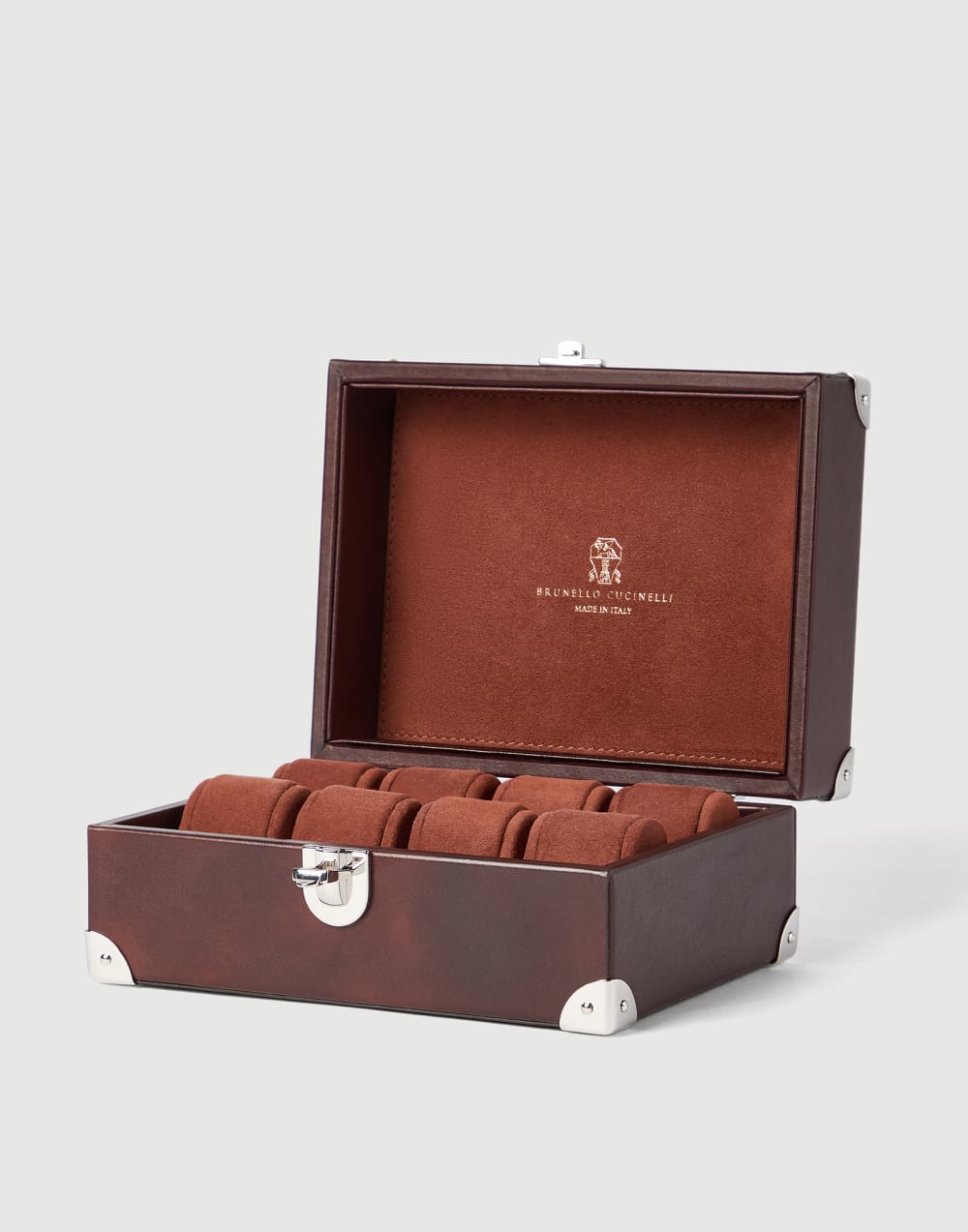 Uhrenetui Weiß Herren - Brunello Cucinelli