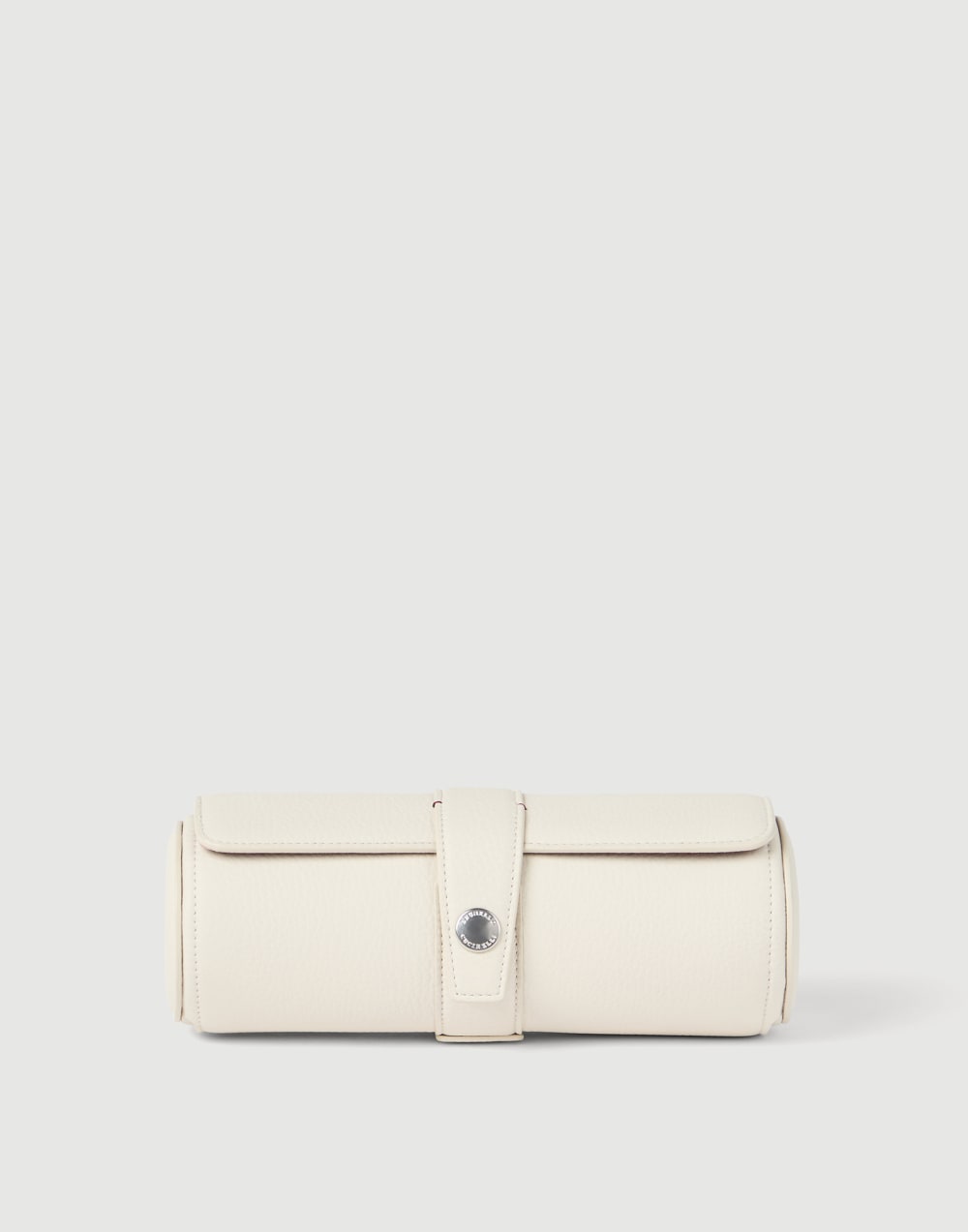 Calfskin watch case Chalk Man - Brunello Cucinelli