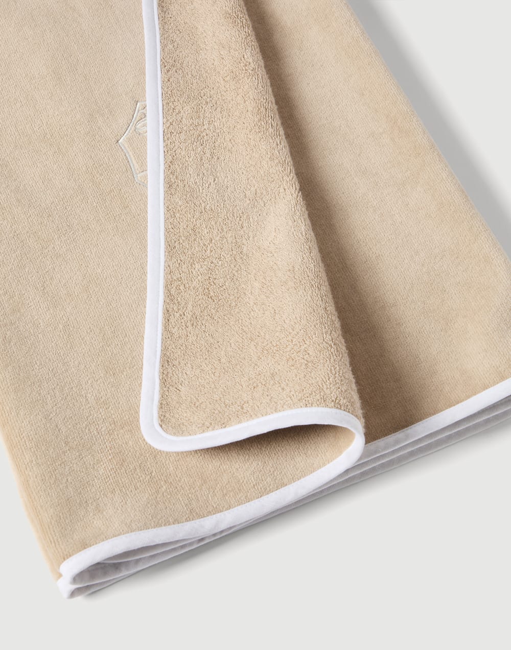 Terrycloth towel Beige Lifestyle - Brunello Cucinelli