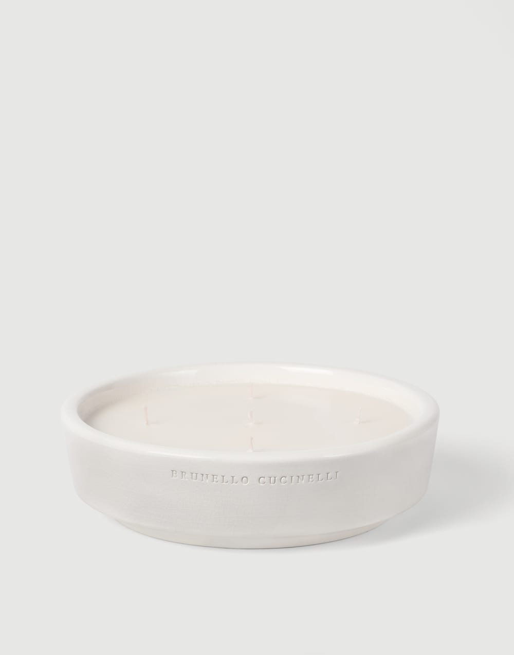 Extra-large candle White Lifestyle - Brunello Cucinelli