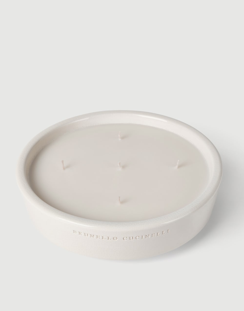 Extra-large candle White Lifestyle - Brunello Cucinelli