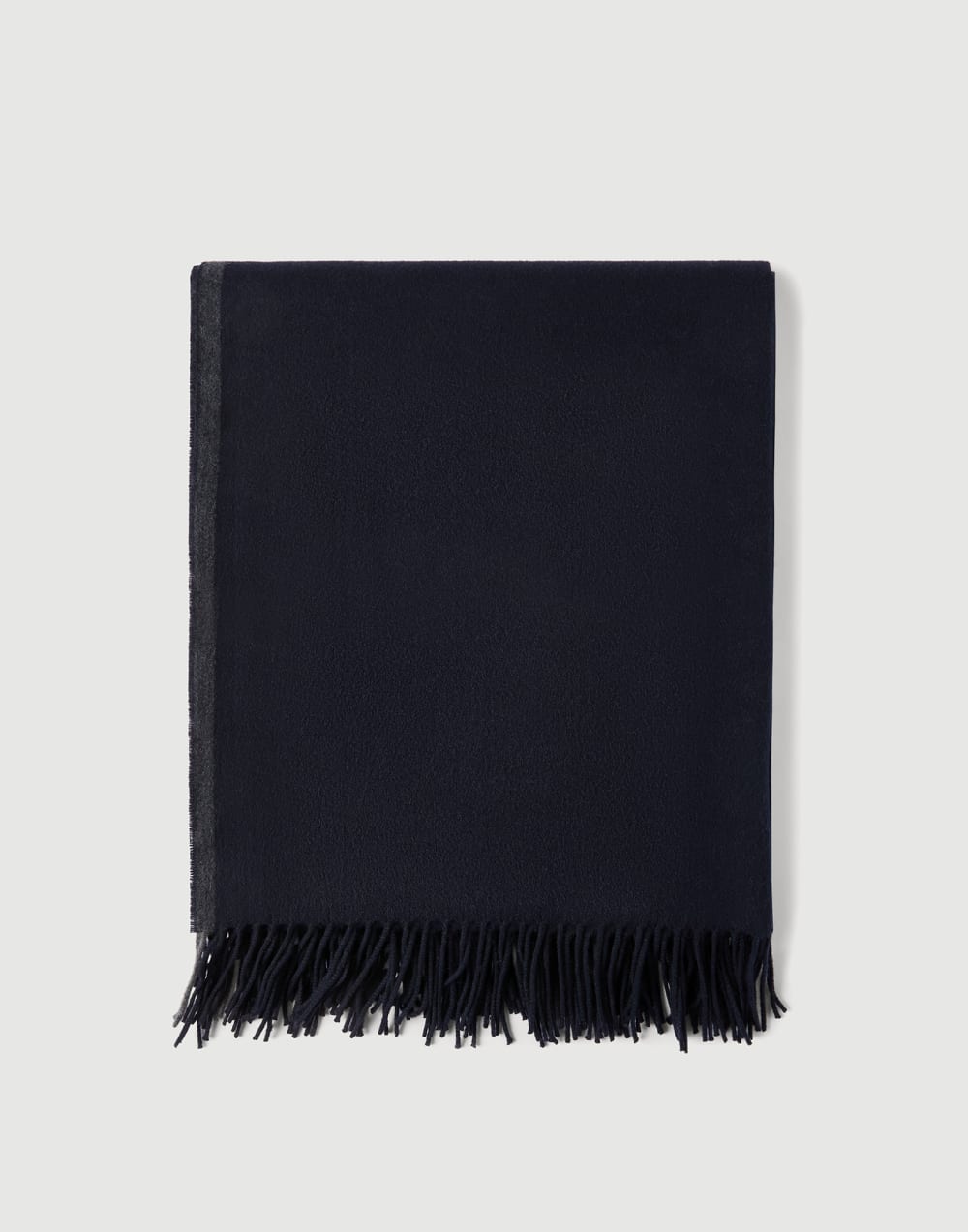 Cashmere throw Blue Lifestyle - Brunello Cucinelli