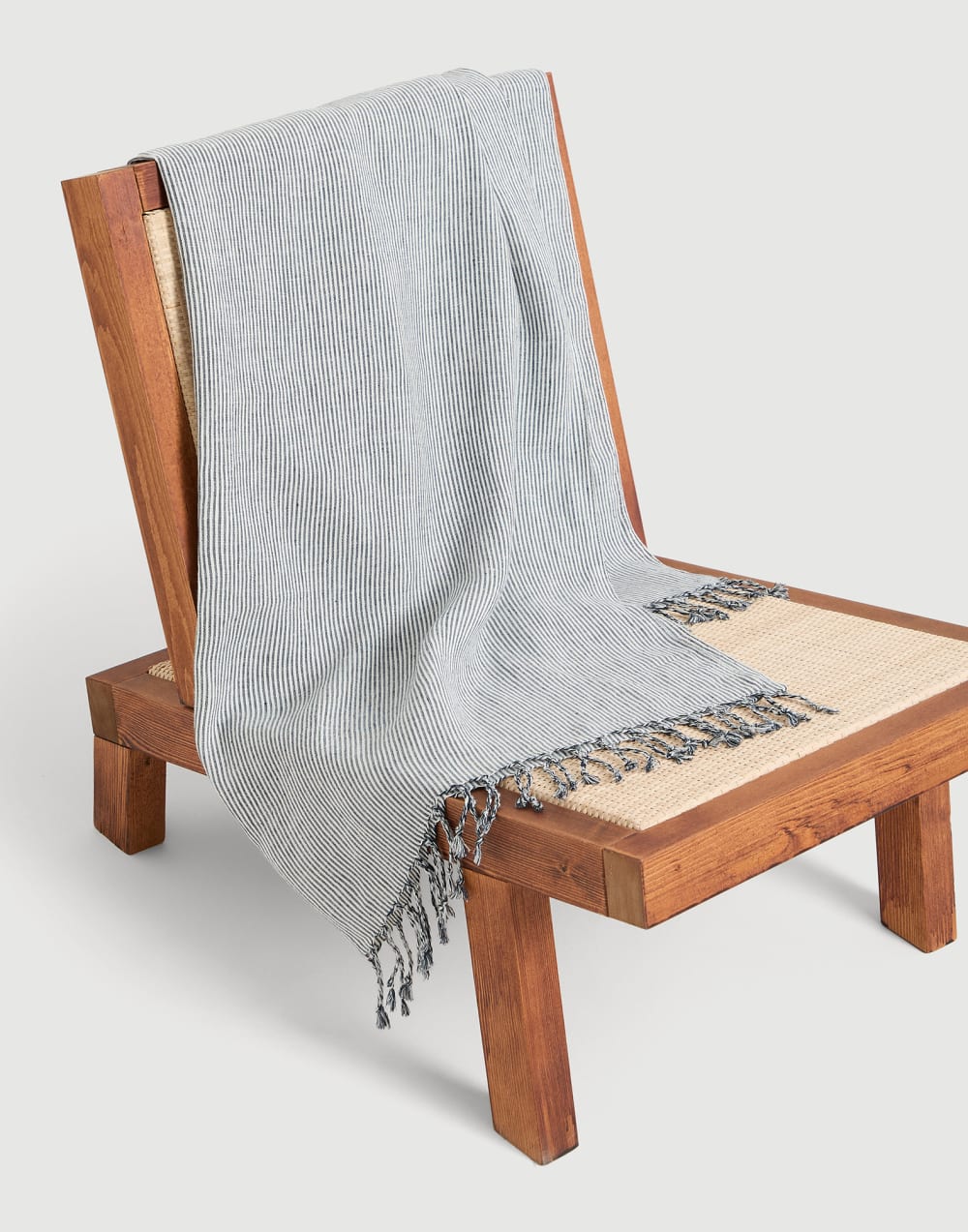 Lightweight throw Blue Lifestyle - Brunello Cucinelli