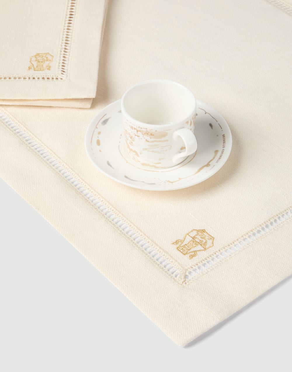 Placemat and napkin set Natural Lifestyle - Brunello Cucinelli