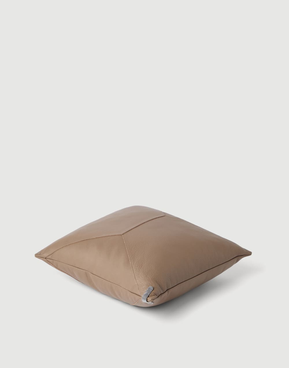 Kissen mit Monili Hellbraun Lifestyle - Brunello Cucinelli