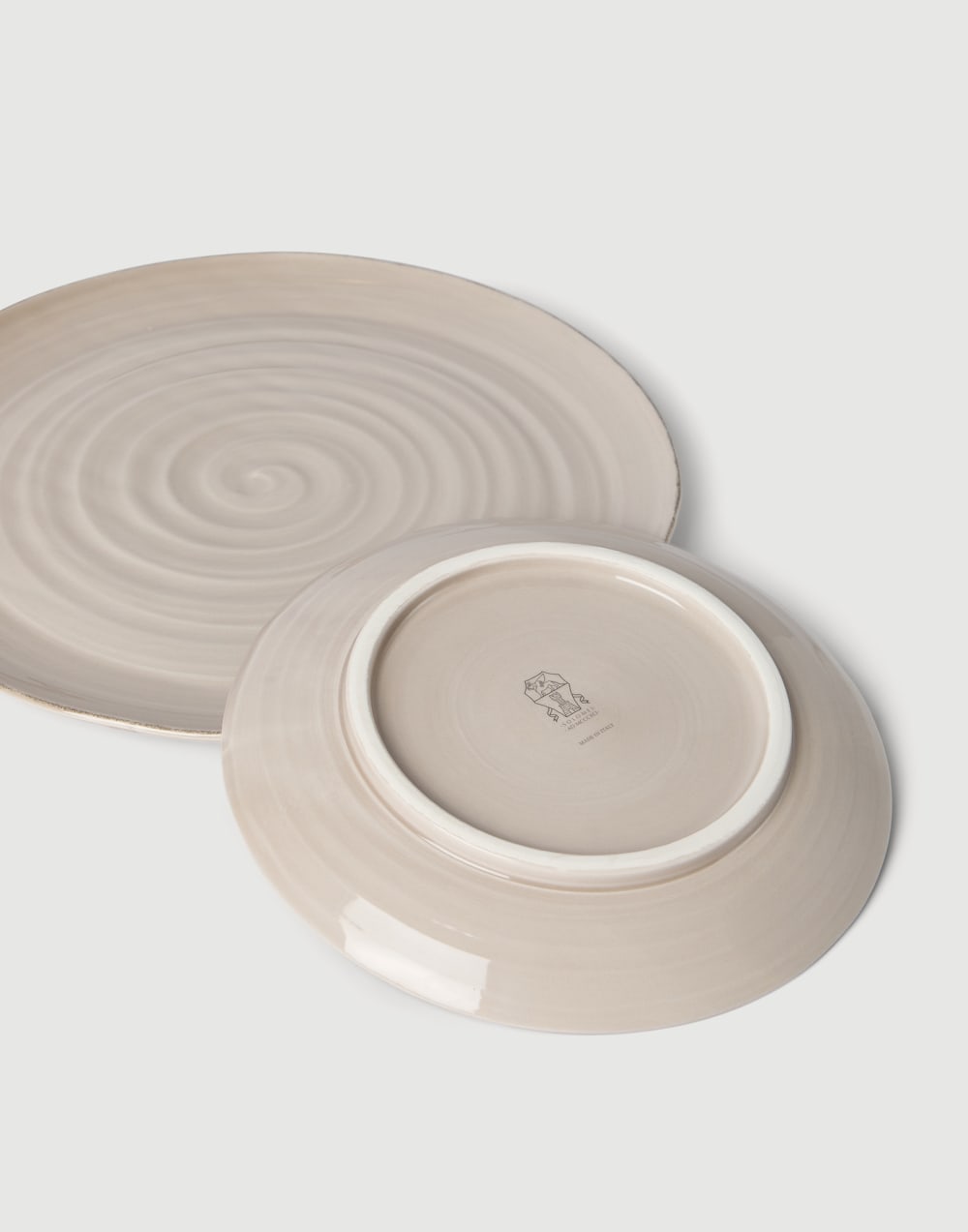 Teller-Set Braun Lifestyle - Brunello Cucinelli