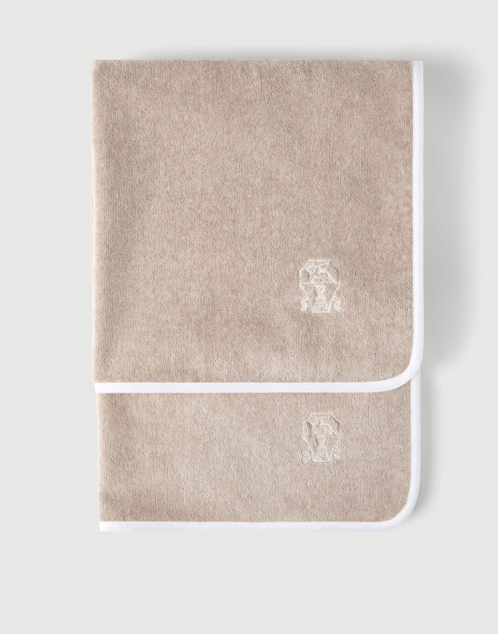 2-piece terrycloth towel set Desert Lifestyle - Brunello Cucinelli