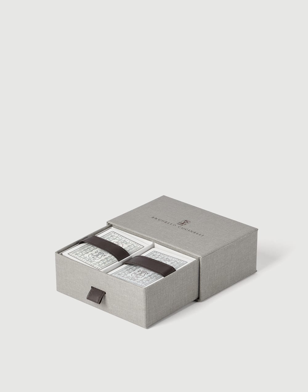 Set of playing cards Grey Lifestyle - Brunello Cucinelli