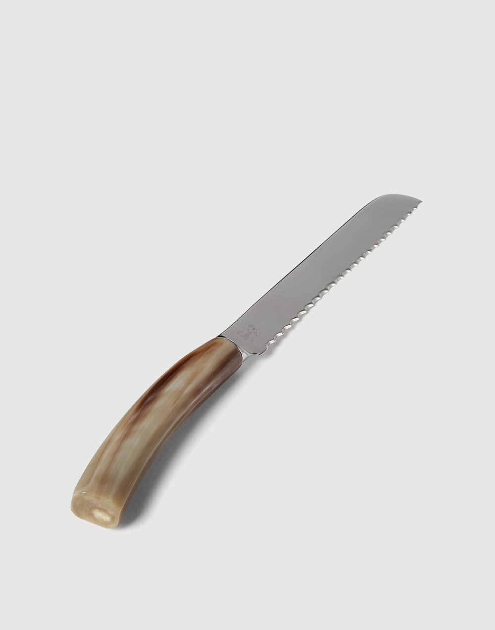 Cuchillo Baker de cuerno y acero Cuerno Natural Lifestyle - Brunello Cucinelli