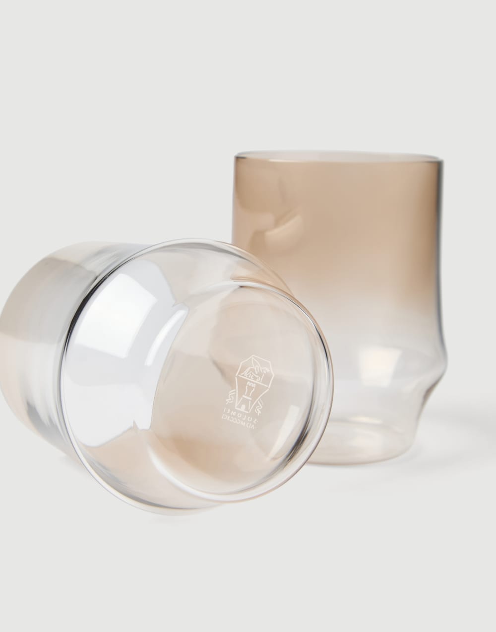 Murano glass cocktail glasses Natural Lifestyle - Brunello Cucinelli