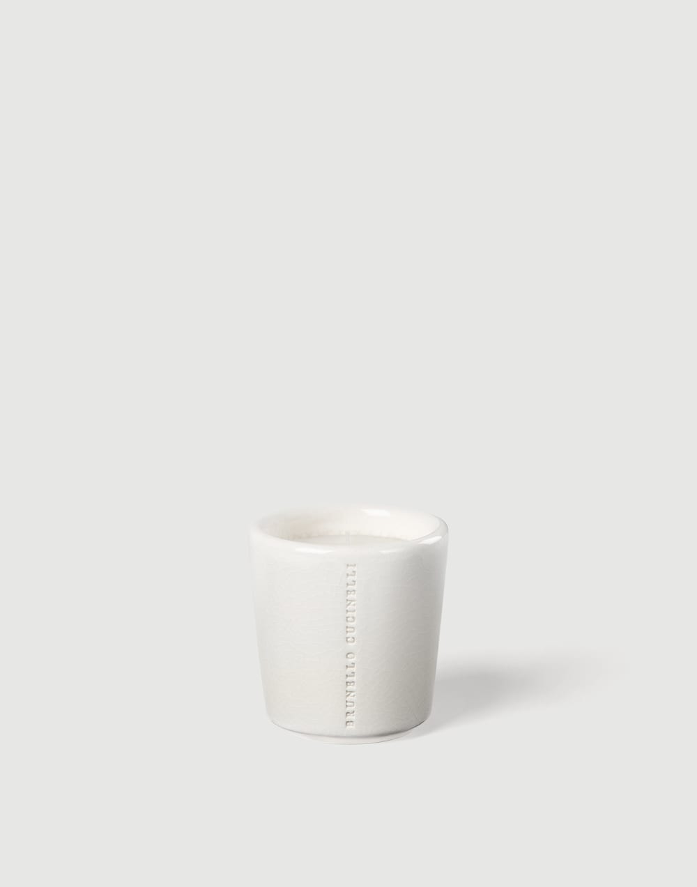 Candle in craquelée vessel White Lifestyle - Brunello Cucinelli